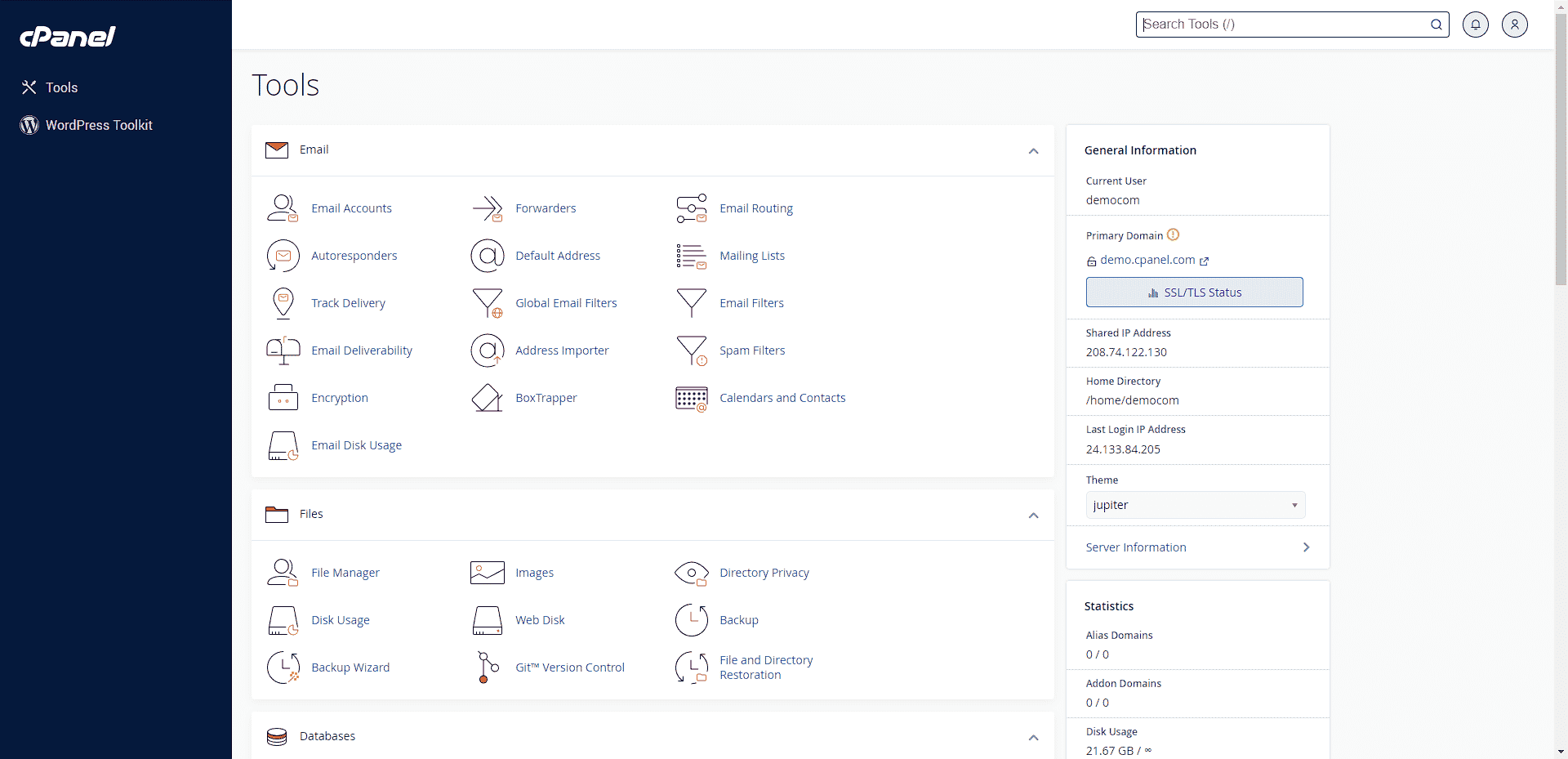 cpanel